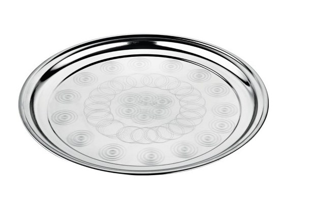 Emrullah Rostfrei stainless steel round tray